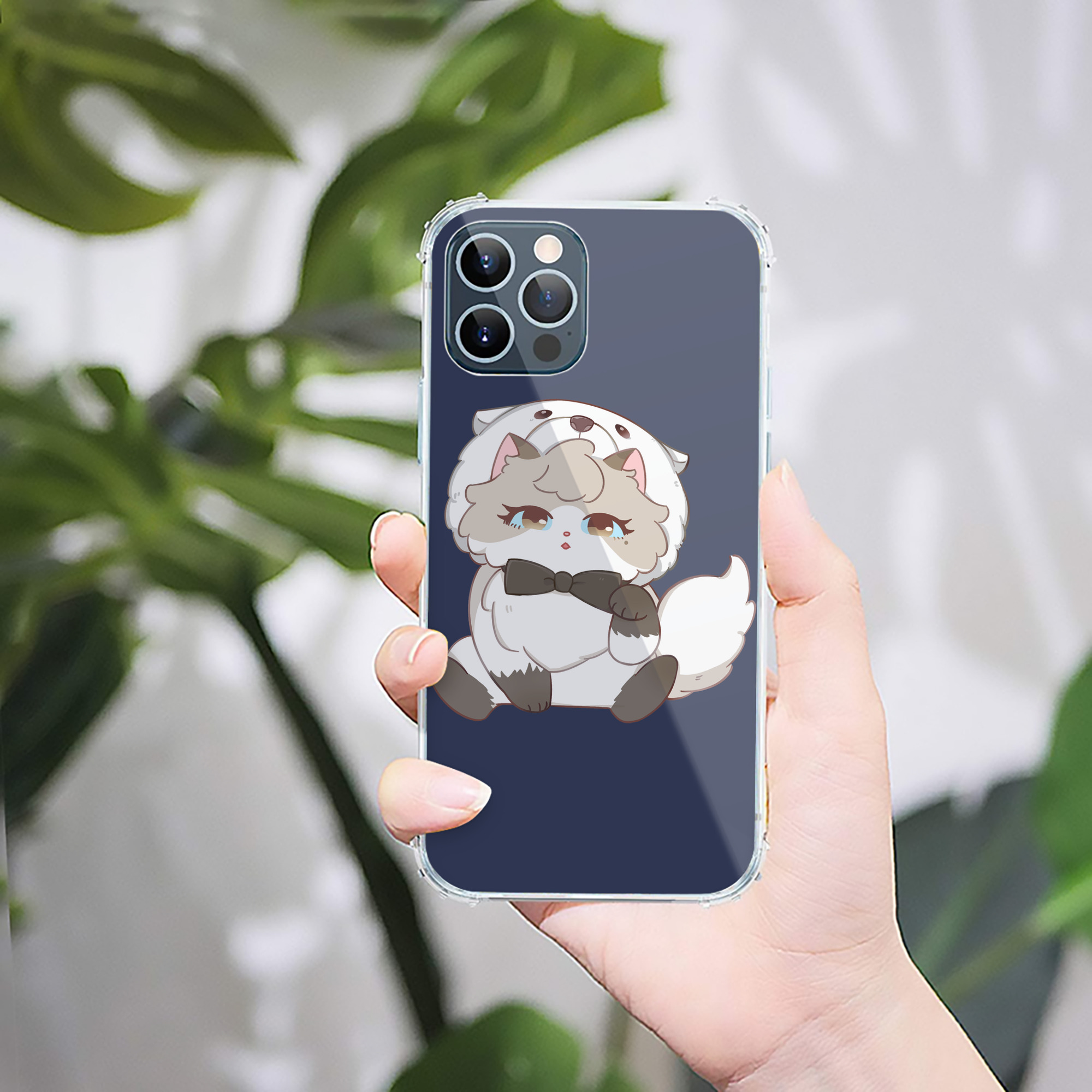 （画像用） SPY×FAMILY间谍家家酒 【iPhone 12シリーズ対応】透明スマホケース（クリアソフトケース）